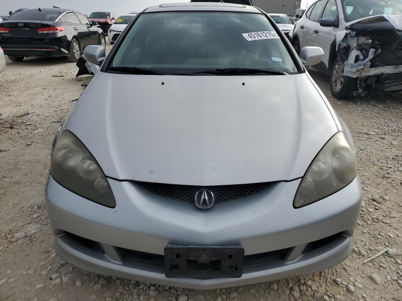 2005 Acura RSX VIN JH4DC54845S016315 Copart auction photo, rear end damage thumbnail 5