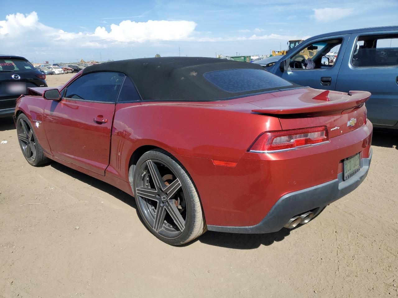 2015 Chevrolet Camaro VIN 2G1FF3D3XF9237830 Copart auction photo, front end damage thumbnail 2