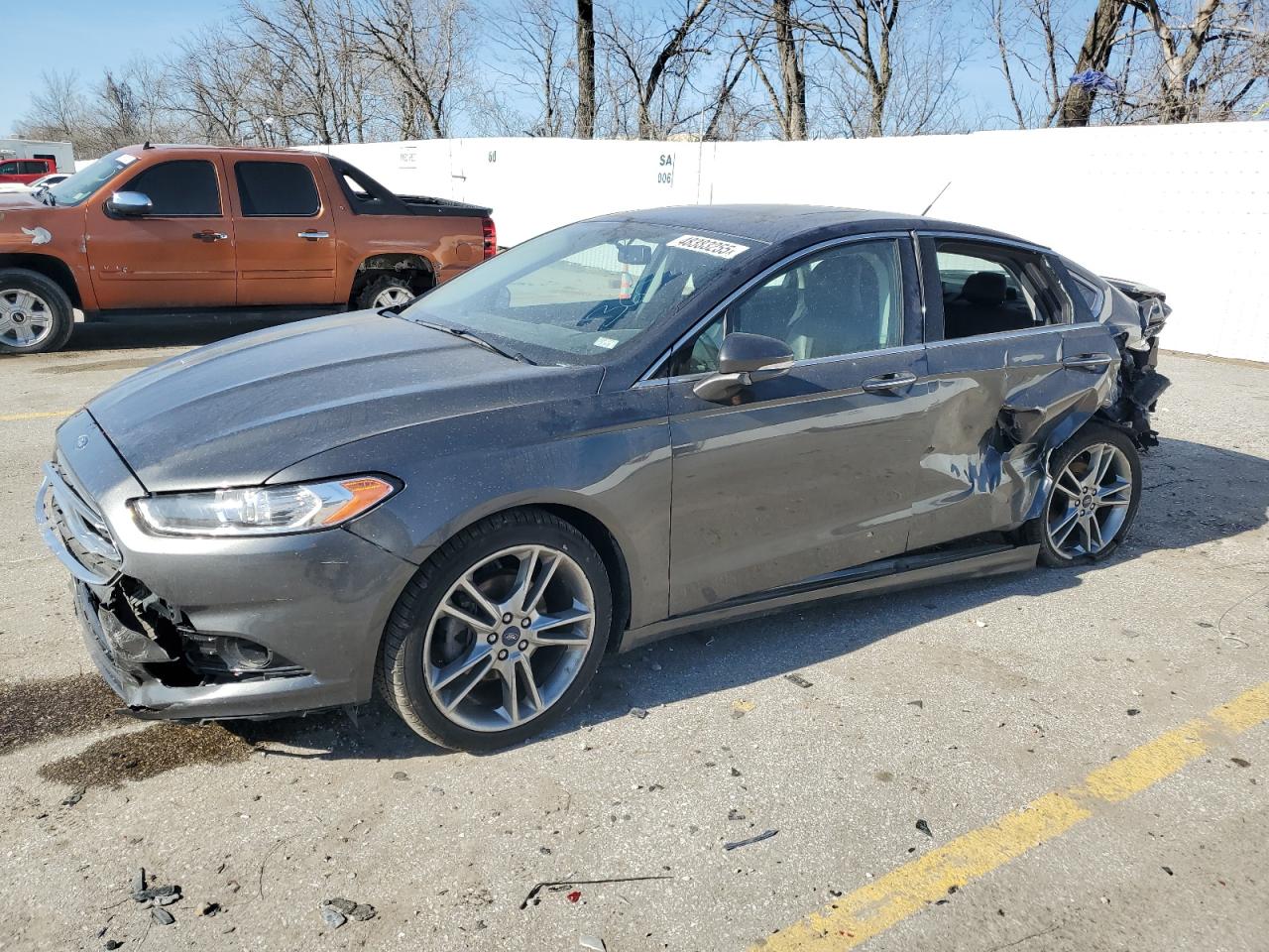 2016 Ford Fusion VIN 3FA6P0K97GR256900 - Copart auction photo
