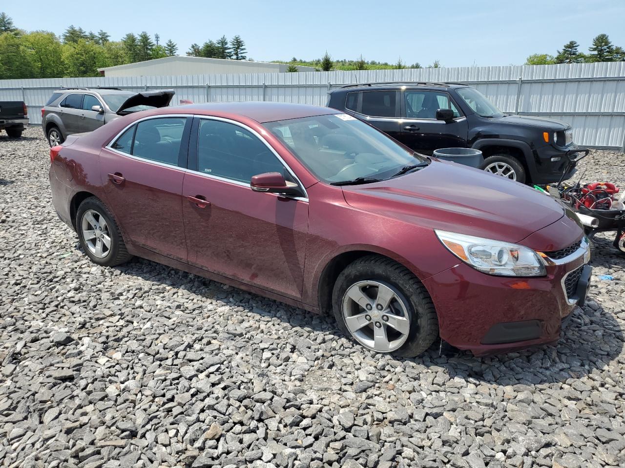 2015 Chevrolet Malibu VIN 1G11C5SL1FF106214 Copart auction photo, front end damage thumbnail 4