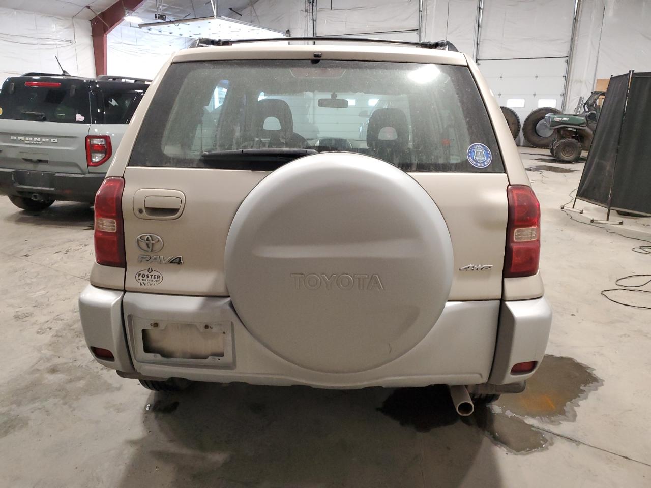 2005 Toyota RAV 4 VIN JTEHD20V250058032 Copart auction photo, front end / side damage thumbnail 6
