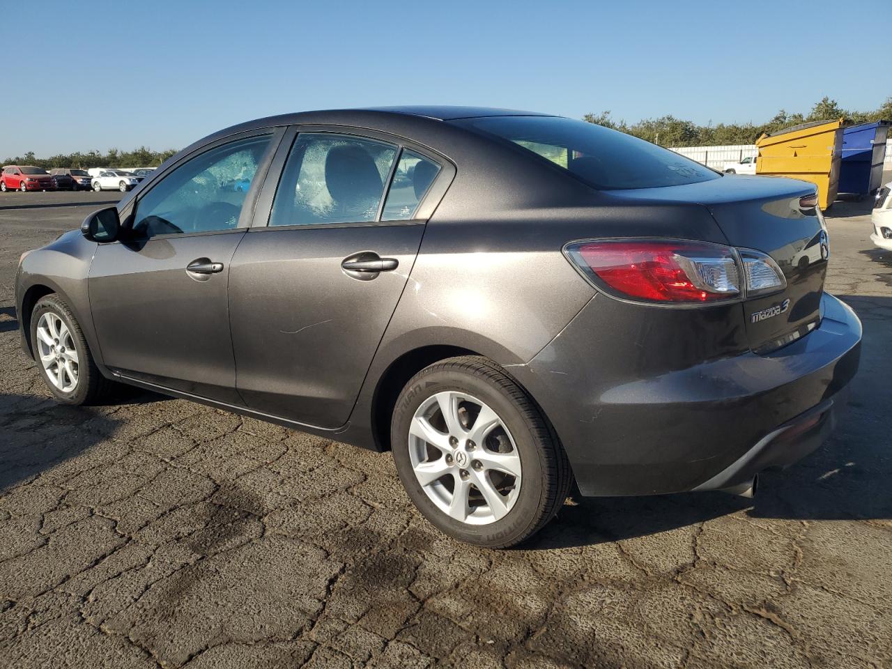 2010 Mazda 3 VIN JM1BL1SG0A1101521 Copart auction photo, rear end damage thumbnail 2