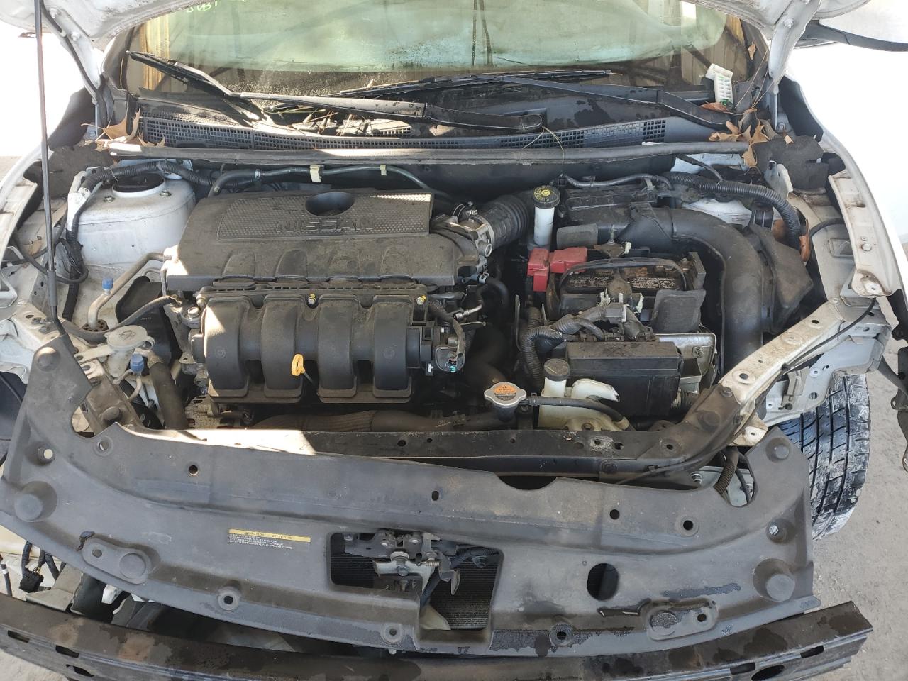2016 Nissan Sentra VIN 3N1AB7AP3GY329278 Copart auction photo, front end damage thumbnail 11