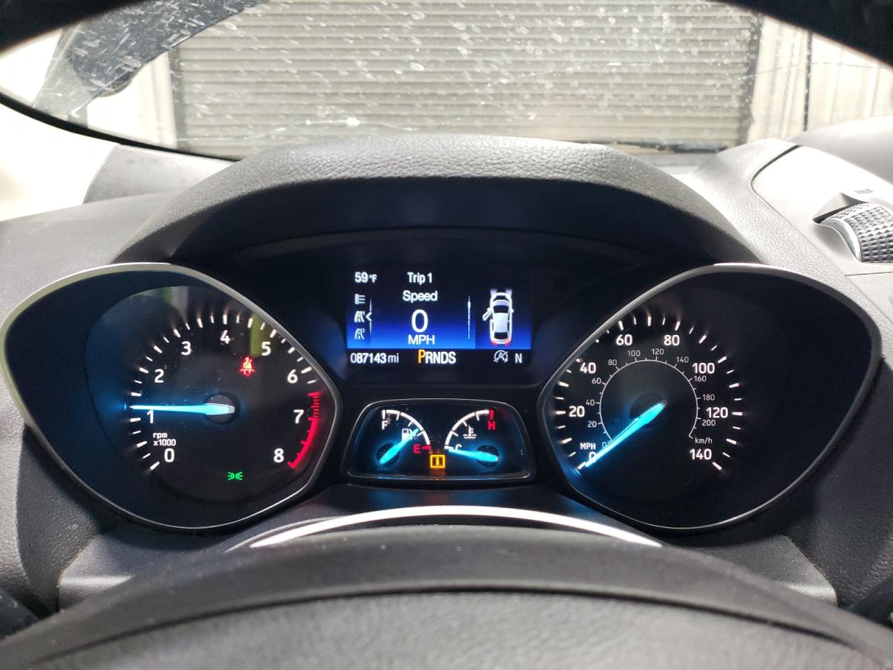2017 Ford Escape VIN 1FMCU9GD1HUC63273 Copart auction photo, front end damage thumbnail 9