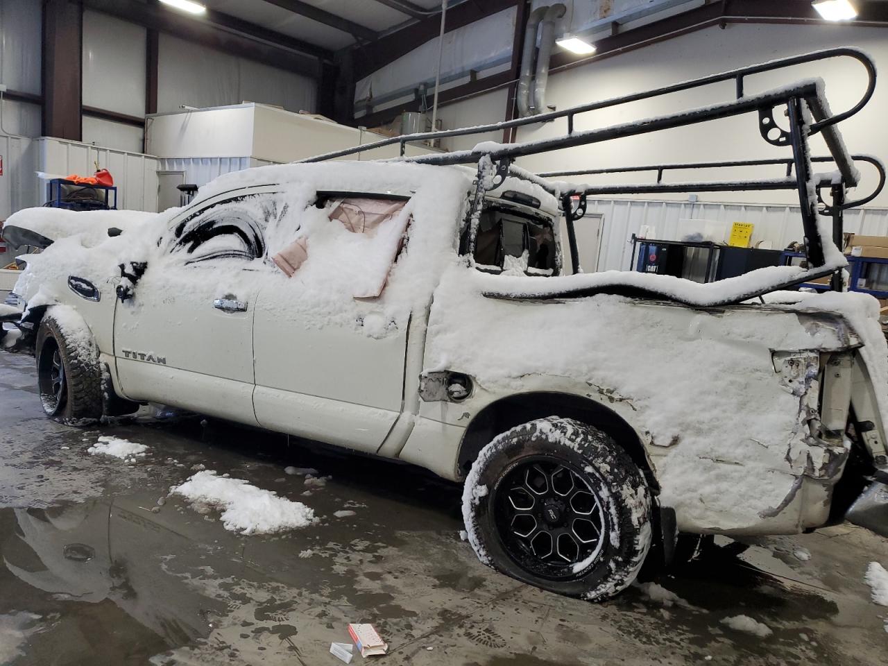 2017 Nissan Titan VIN 1N6AA1EK8HN549801 Copart auction photo, all over damage thumbnail 2