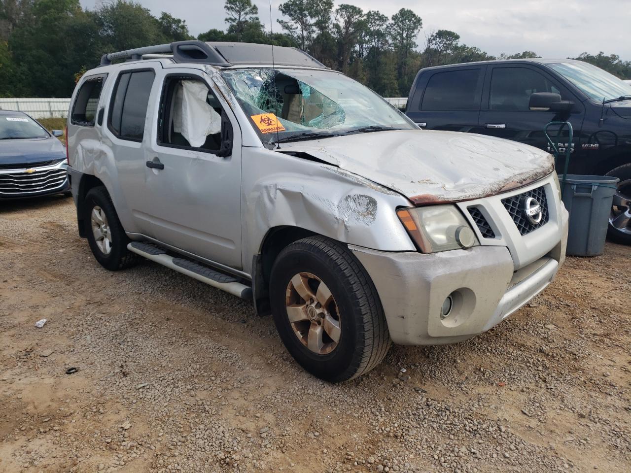 2009 Nissan XTerra VIN 5N1AN08U69C512978 Copart auction photo, all over damage thumbnail 4