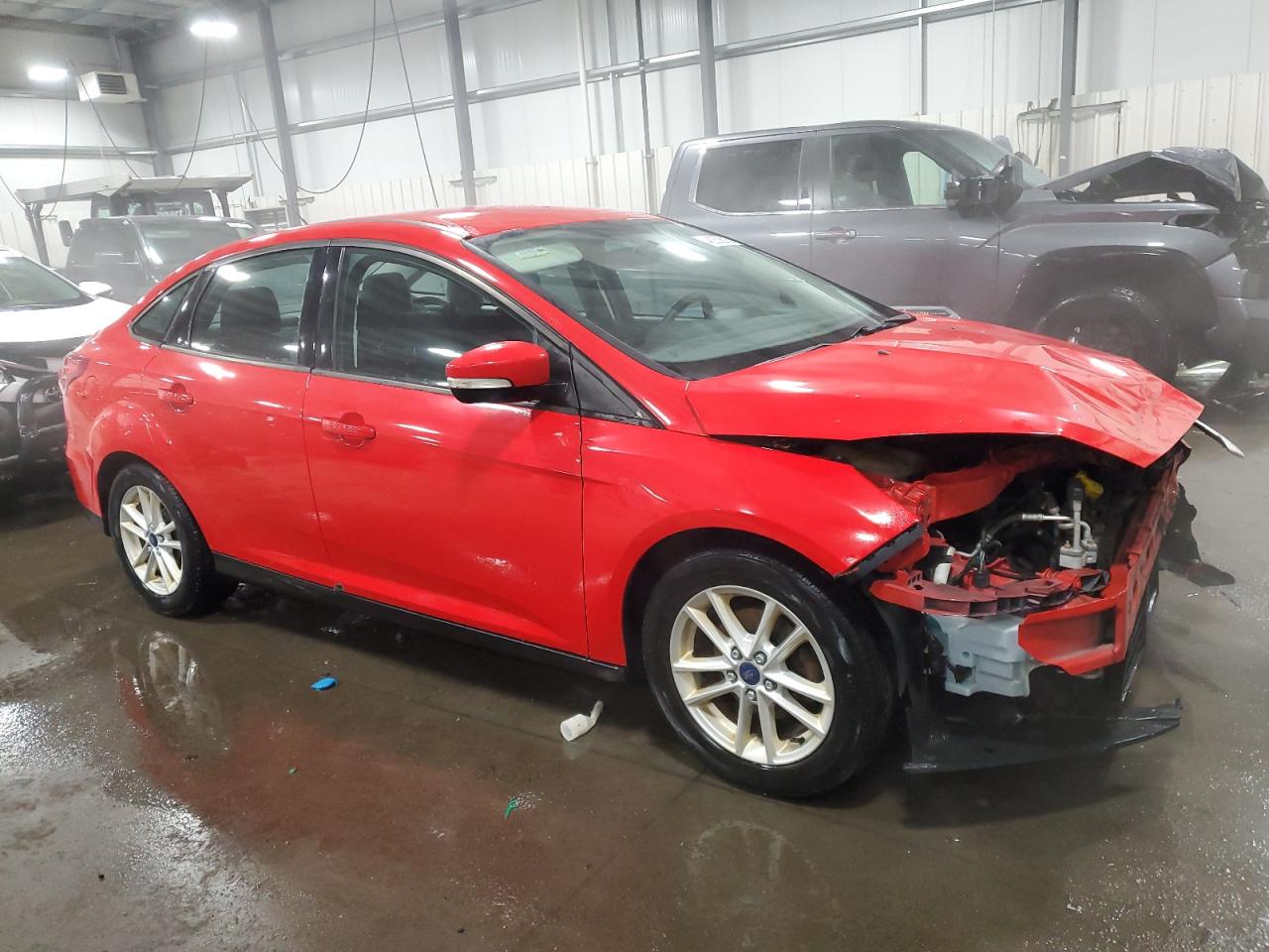 2016 Ford Focus VIN 1FADP3F21GL344216 Copart auction photo, front end damage thumbnail 4