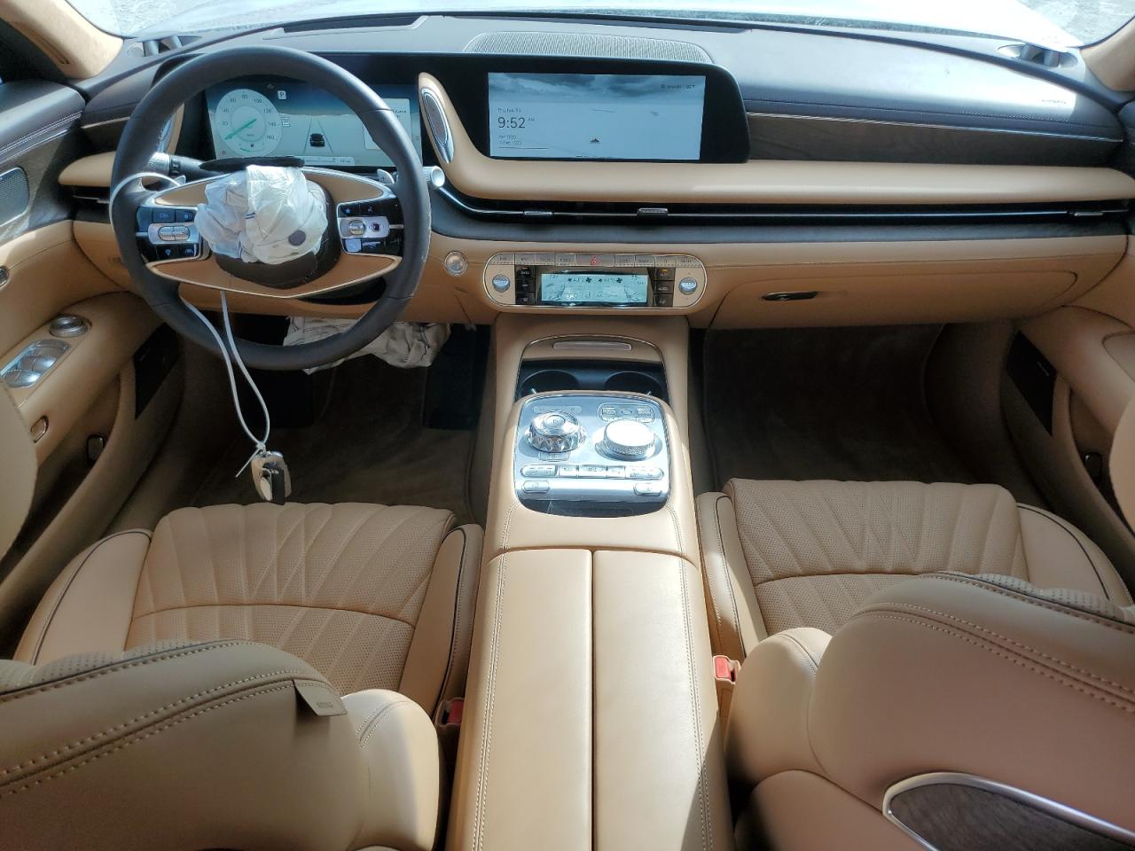 2024 Genesis G90 VIN KMTFC4SD5RU042728 Copart auction photo, front end damage thumbnail 8