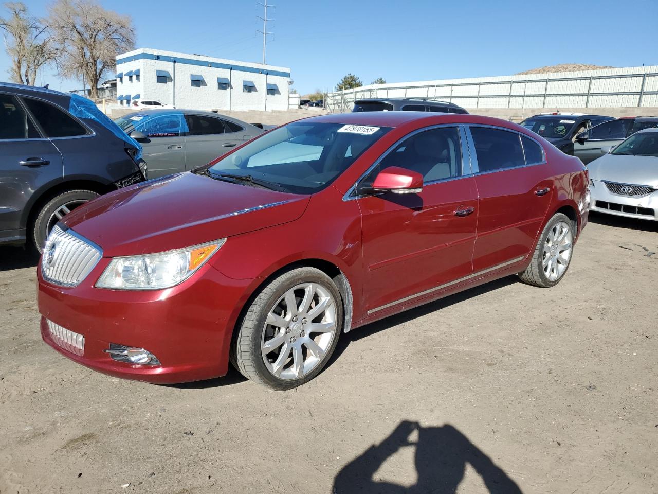 2010 Buick LaCrosse VIN 1G4GE5GV3AF180180 - Copart auction photo