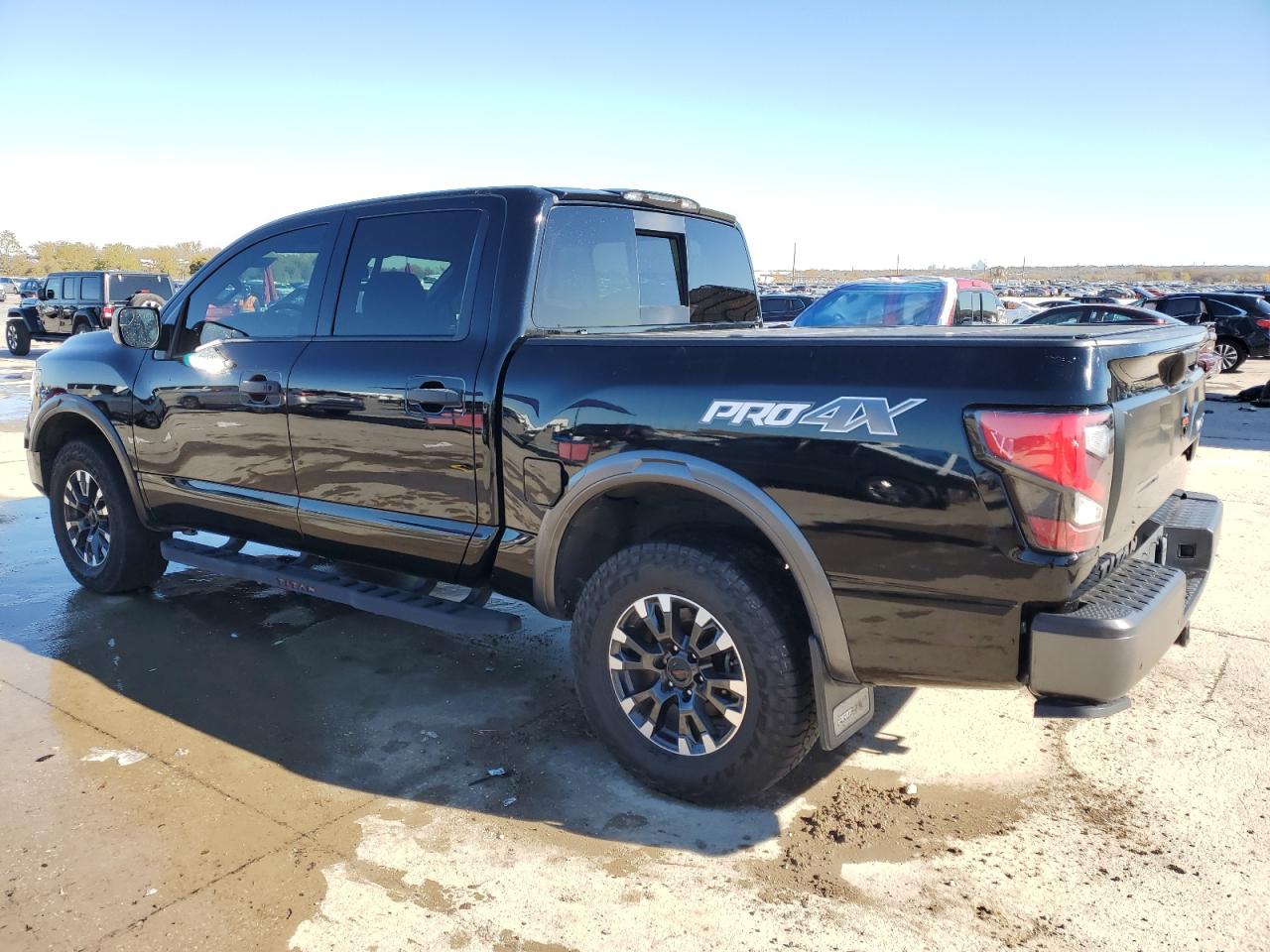 2021 Nissan Titan VIN 1N6AA1ED1MN528364 Copart auction photo, vandalism / minor dent/scratches damage thumbnail 2