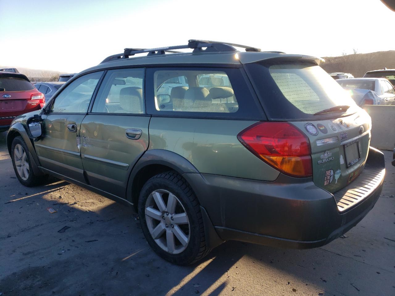 2006 Subaru Legacy VIN 4S4BP61C667355931 Copart auction photo, side / hail damage thumbnail 2