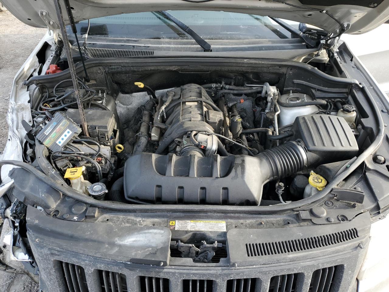 2012 Jeep Grand Cherokee VIN 1C4RJFBT1CC203531 Copart auction photo, front end damage thumbnail 13