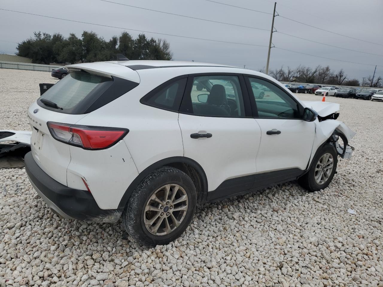 2022 Ford Escape VIN 1FMCU0F62NUA02440 Copart auction photo, front end damage thumbnail 3