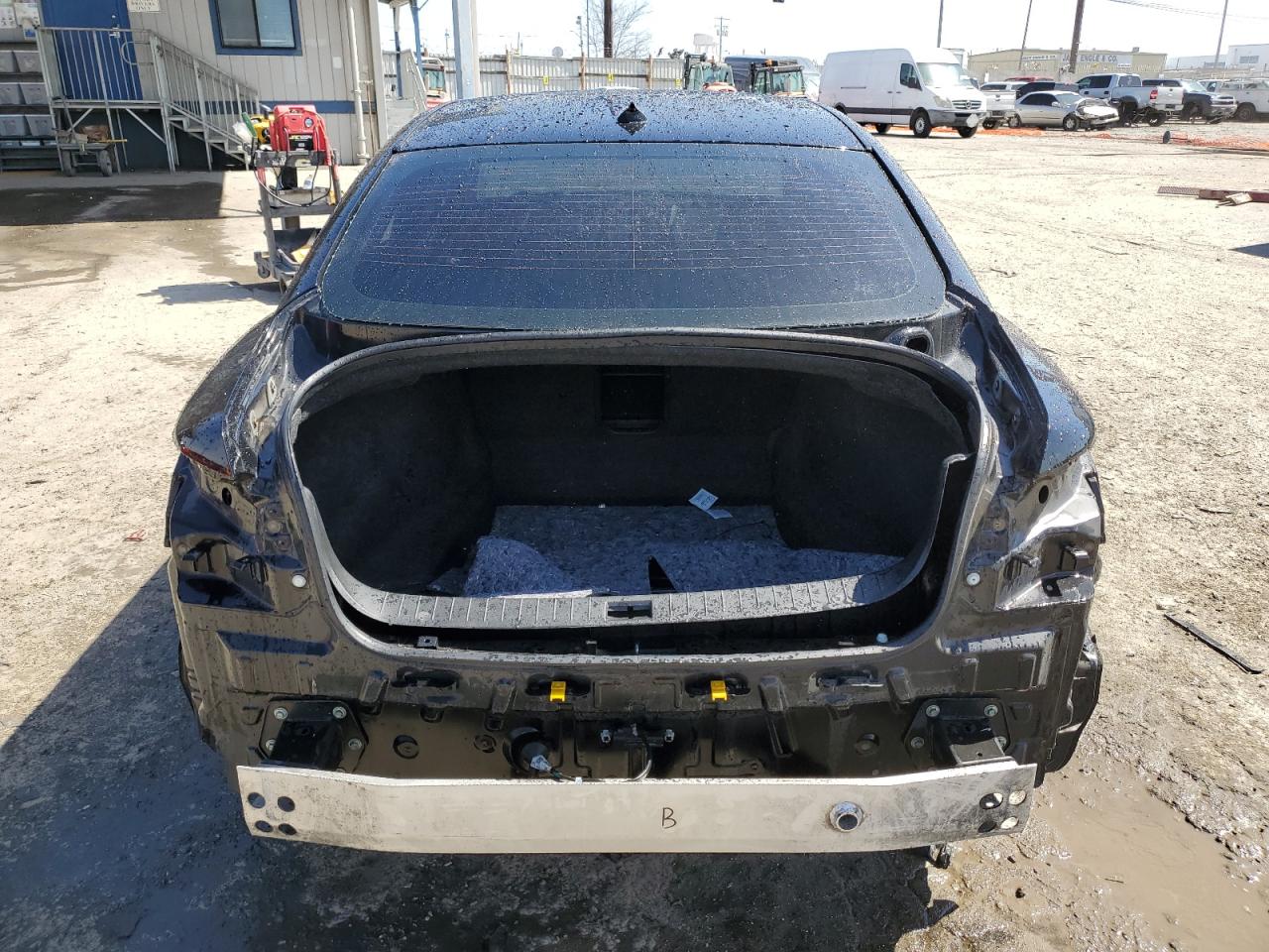 2019 Infiniti Q50 VIN JN1EV7AP4KM543314 Copart auction photo, stripped damage thumbnail 6
