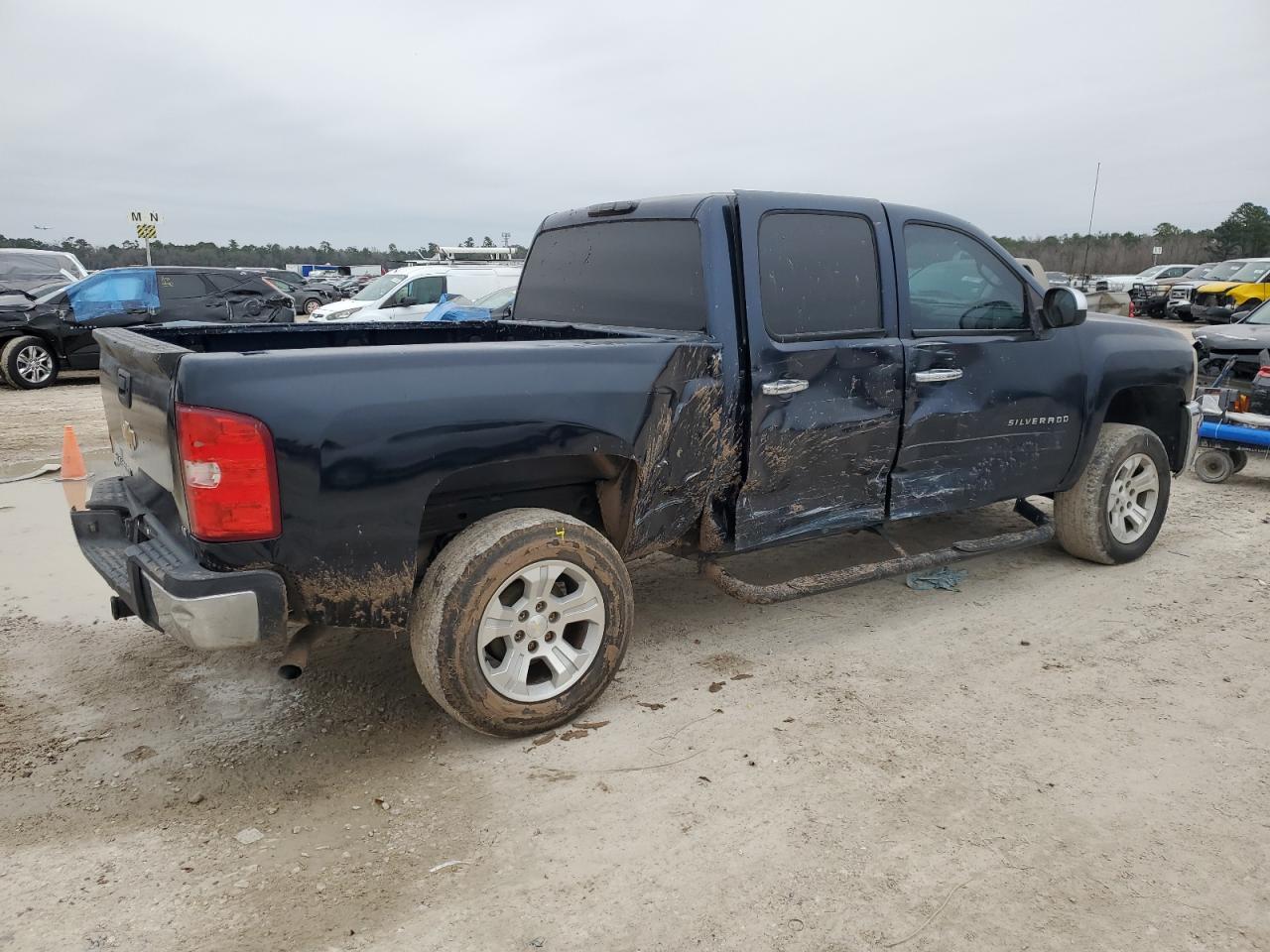 2012 Chevrolet Silverado VIN 3GCPCSE09CG241839 Copart auction photo, side / all over damage thumbnail 3