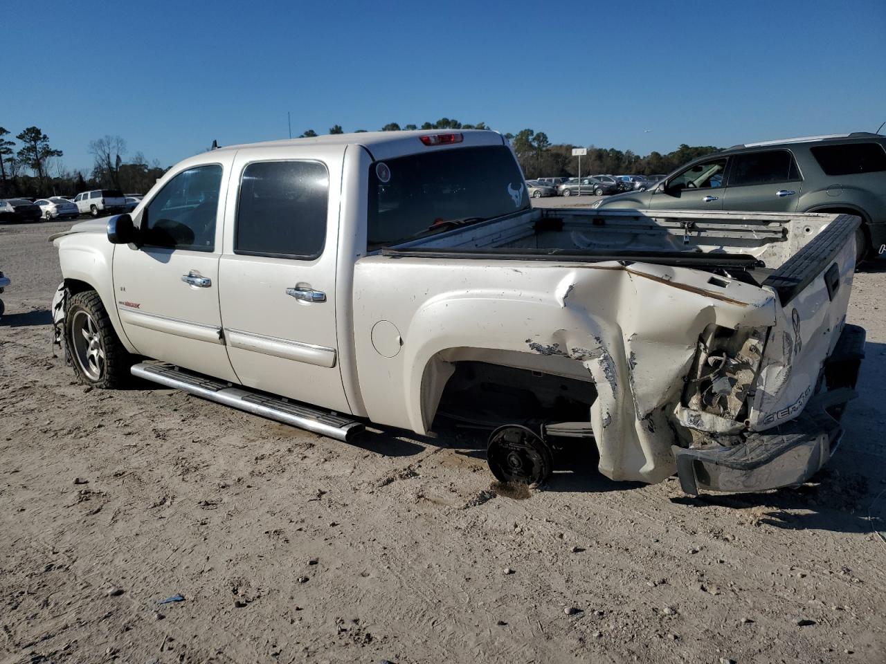 2009 GMC Sierra VIN 3GTEC33029G237866 Copart auction photo, front end / rear end damage thumbnail 2