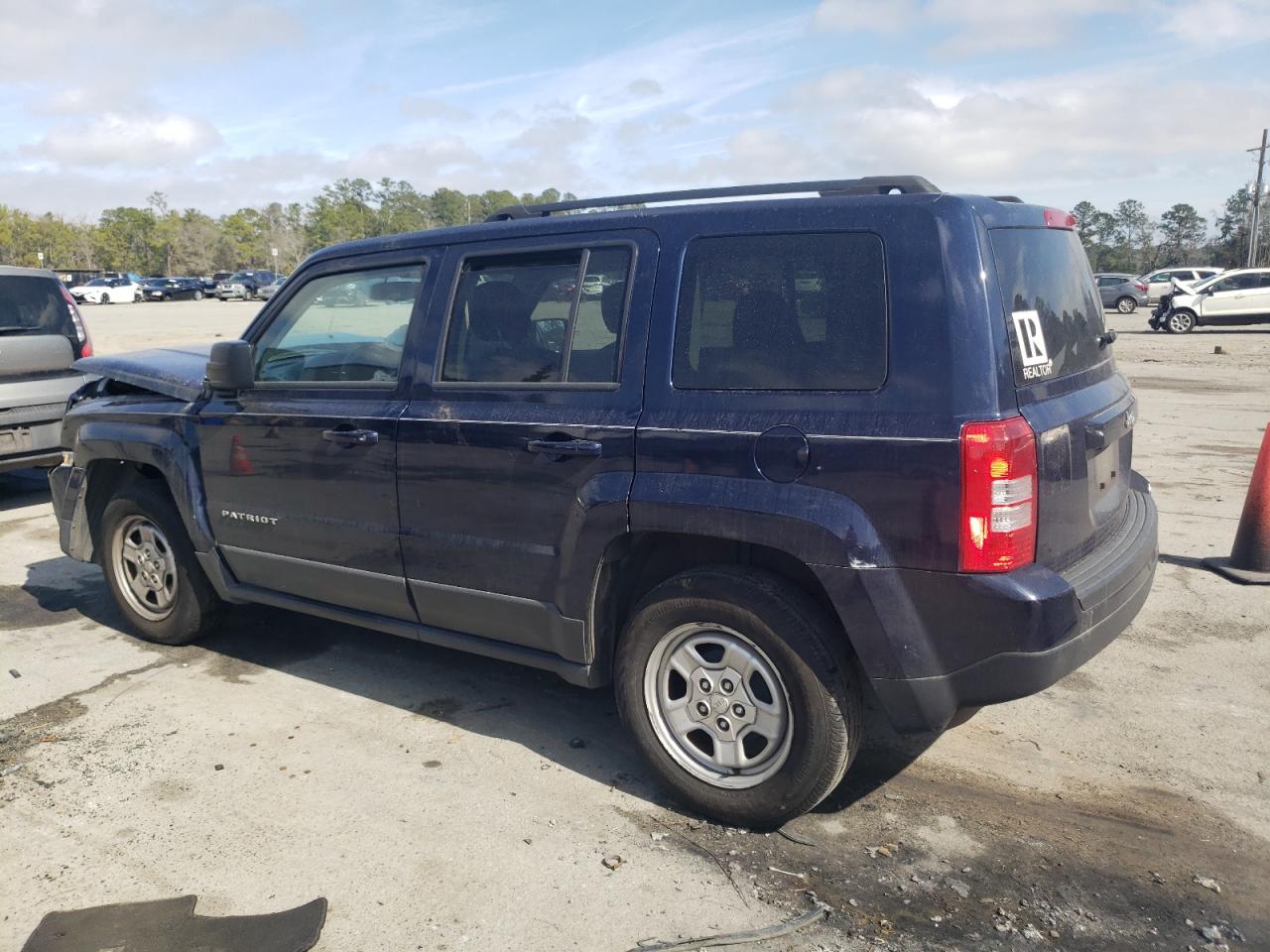 2017 Jeep Liberty (Patriot) VIN 1C4NJPBA7HD134896 Copart auction photo, front end damage thumbnail 2