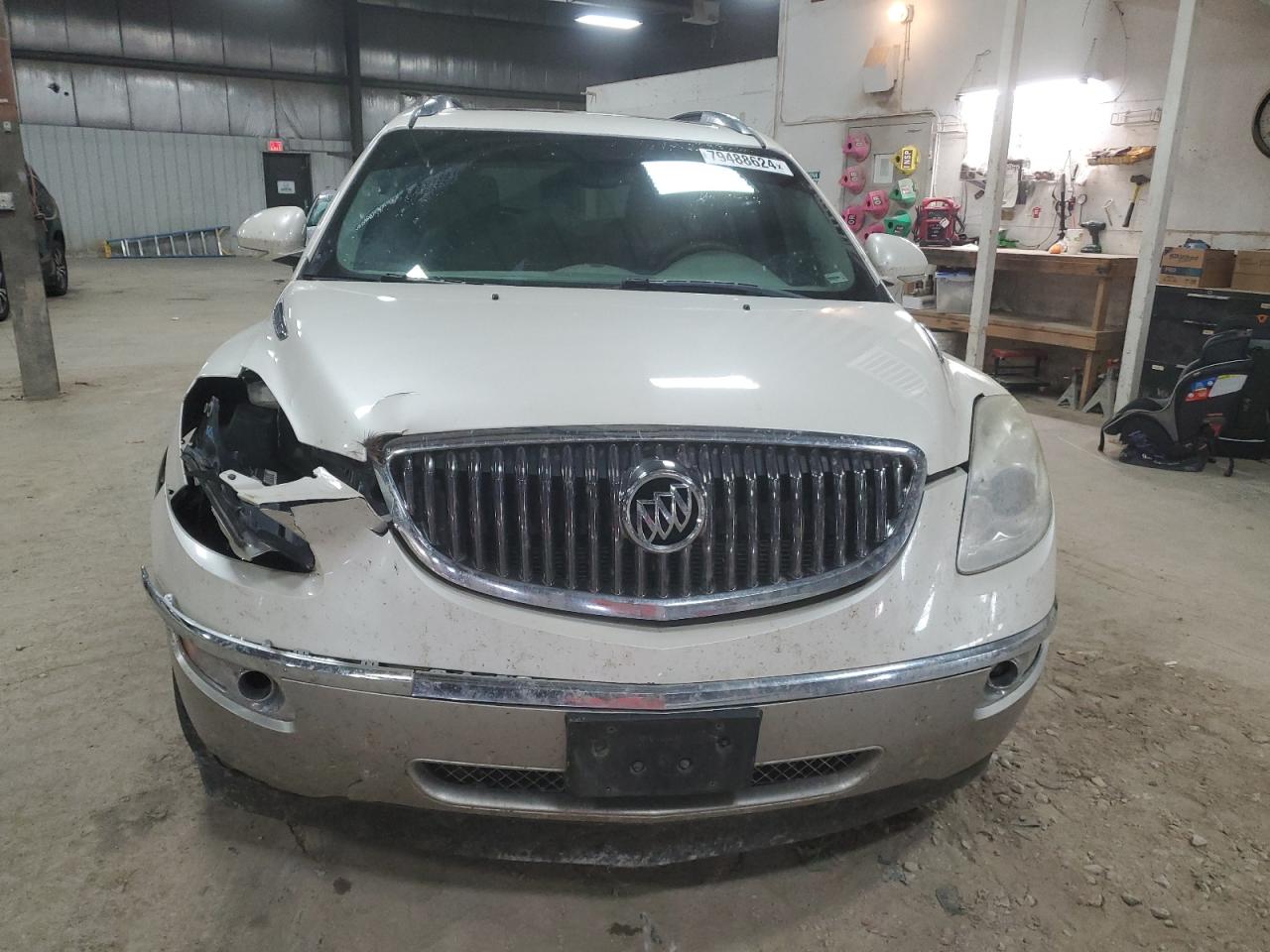 2012 Buick Enclave VIN 5GAKVDED7CJ197262 Copart auction photo, front end / minor dent/scratches damage thumbnail 5