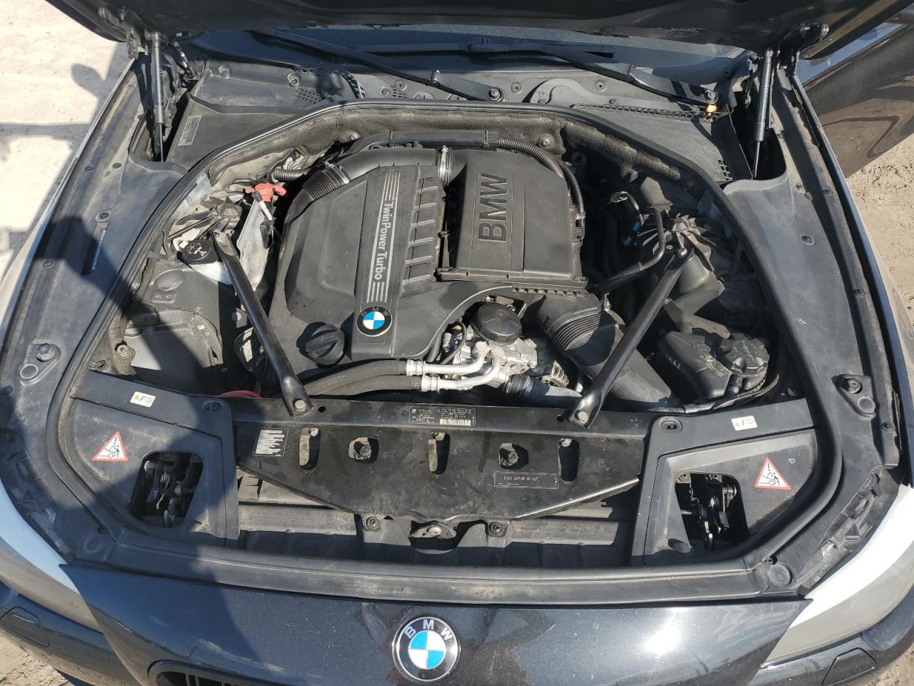 2011 BMW 5er VIN WBAFR7C50BC802904 Copart auction photo, side damage thumbnail 11