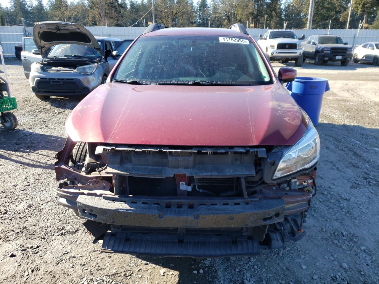 2017 Subaru Outback VIN 4S4BSAFCXH3356665 Copart auction photo, all over damage thumbnail 5