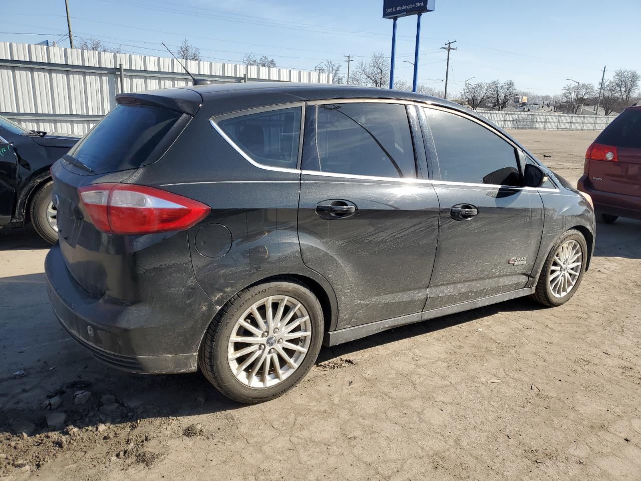 2014 Ford C-MAX VIN 1FADP5CU6EL505481 Copart auction photo, mechanical damage thumbnail 3