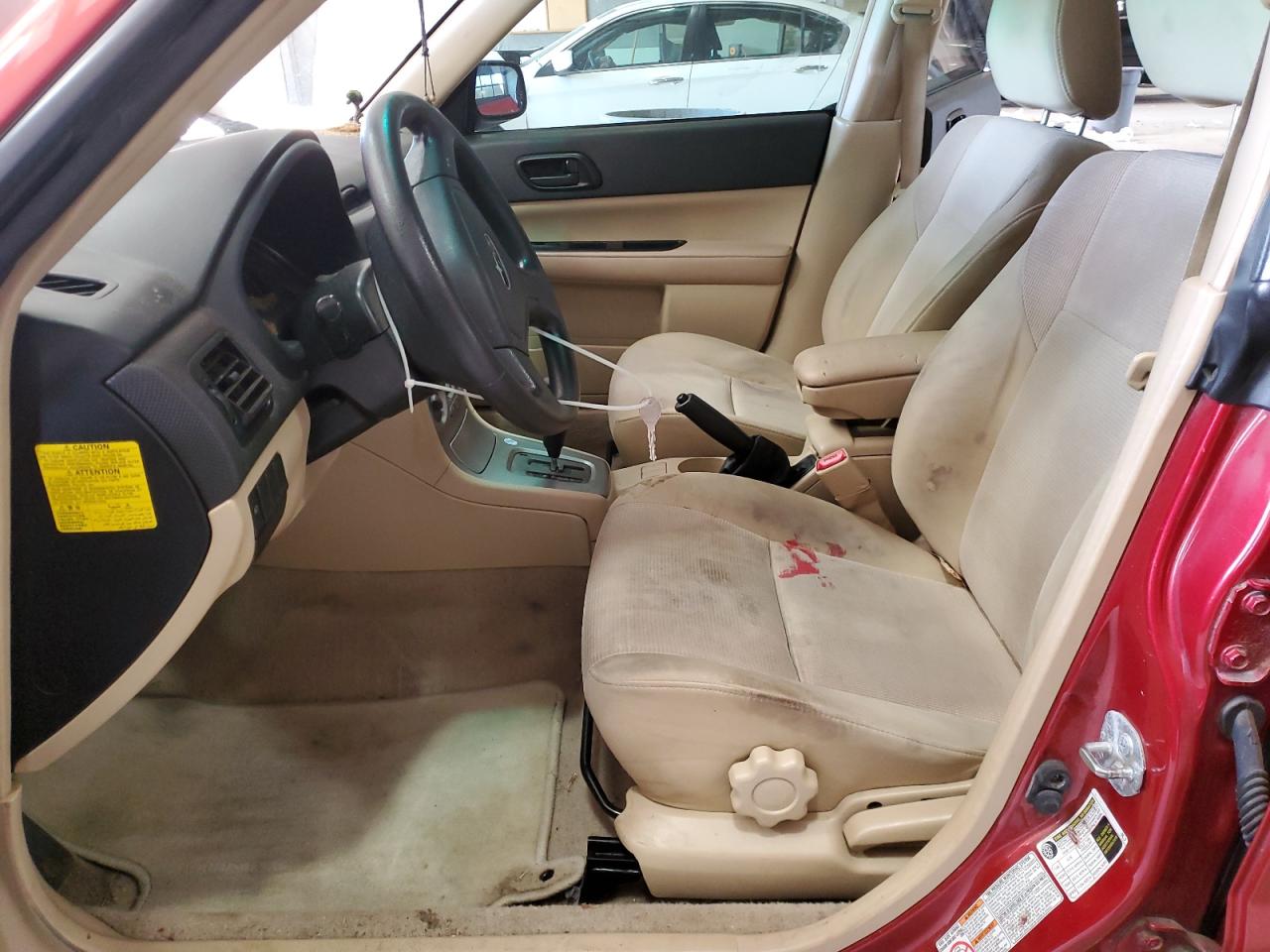 2008 Subaru Forester VIN JF1SG636X8H724661 Copart auction photo, front end damage thumbnail 7