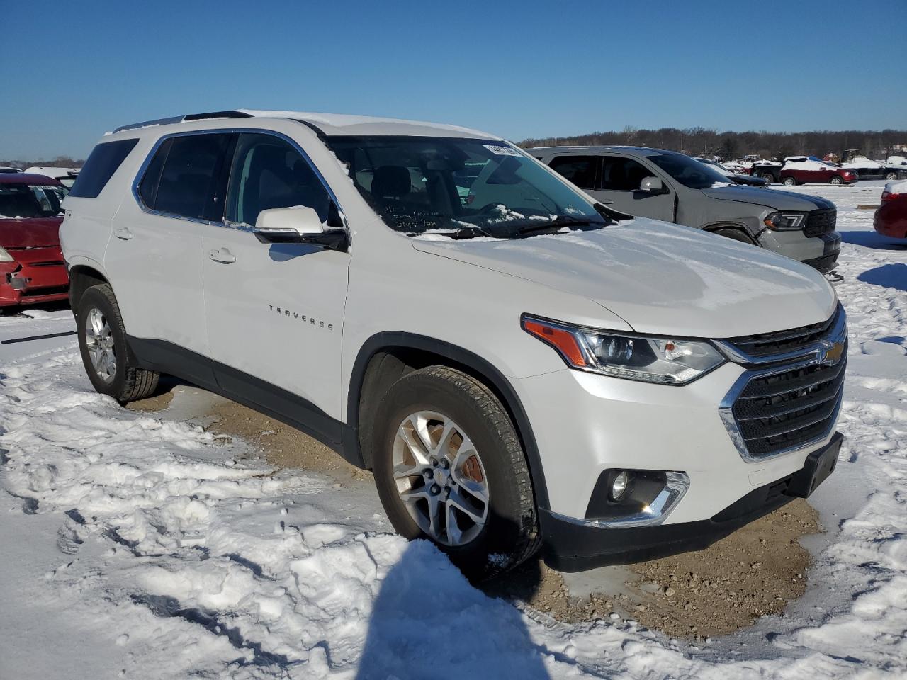 2018 Chevrolet Traverse VIN 1GNEVGKW7JJ260772 Copart auction photo, rear end damage thumbnail 4