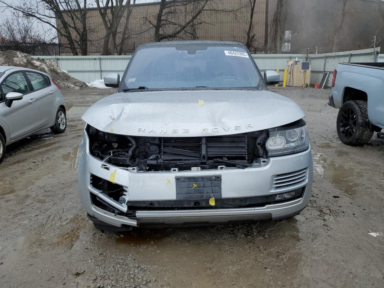 2016 Land Rover Range Rover VIN SALGS2PF0GA318065 Copart auction photo, front end damage thumbnail 5