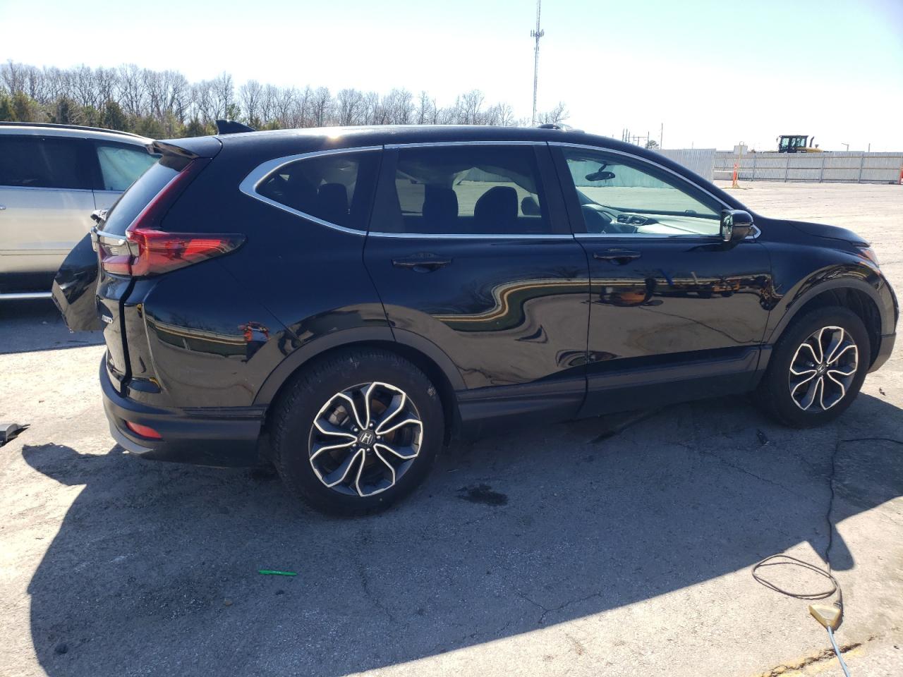 2021 Honda CR-V VIN 5J6RW2H54MA014382 Copart auction photo, side / hail damage thumbnail 3