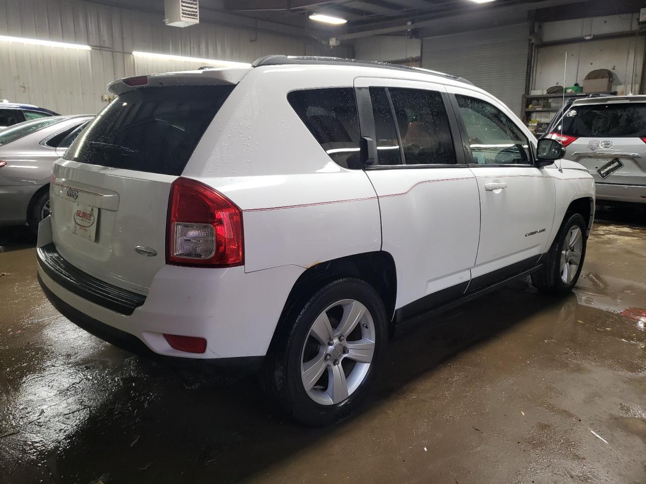 2011 Jeep Compass VIN 1J4NF1FB1BD282819 Copart auction photo, front end damage thumbnail 3