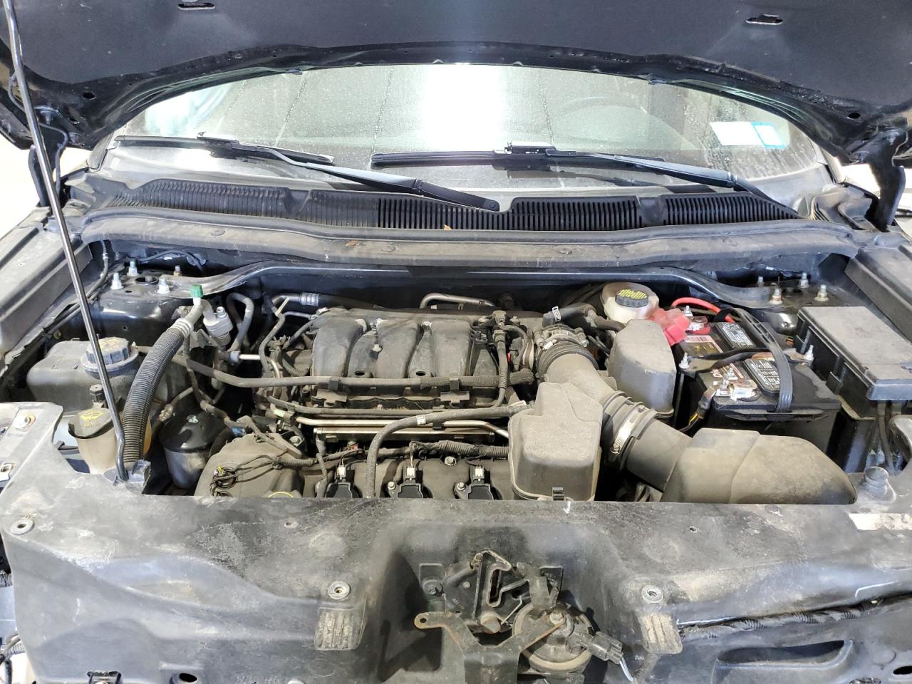 2019 Ford Explorer VIN 1FM5K8F84KGA11181 Copart auction photo, side / front end damage thumbnail 12