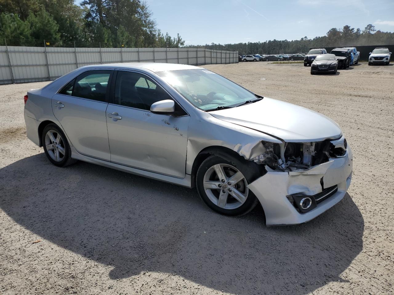 2013 Toyota Camry VIN 4T1BF1FK7DU263182 Copart auction photo, front end / side damage thumbnail 4