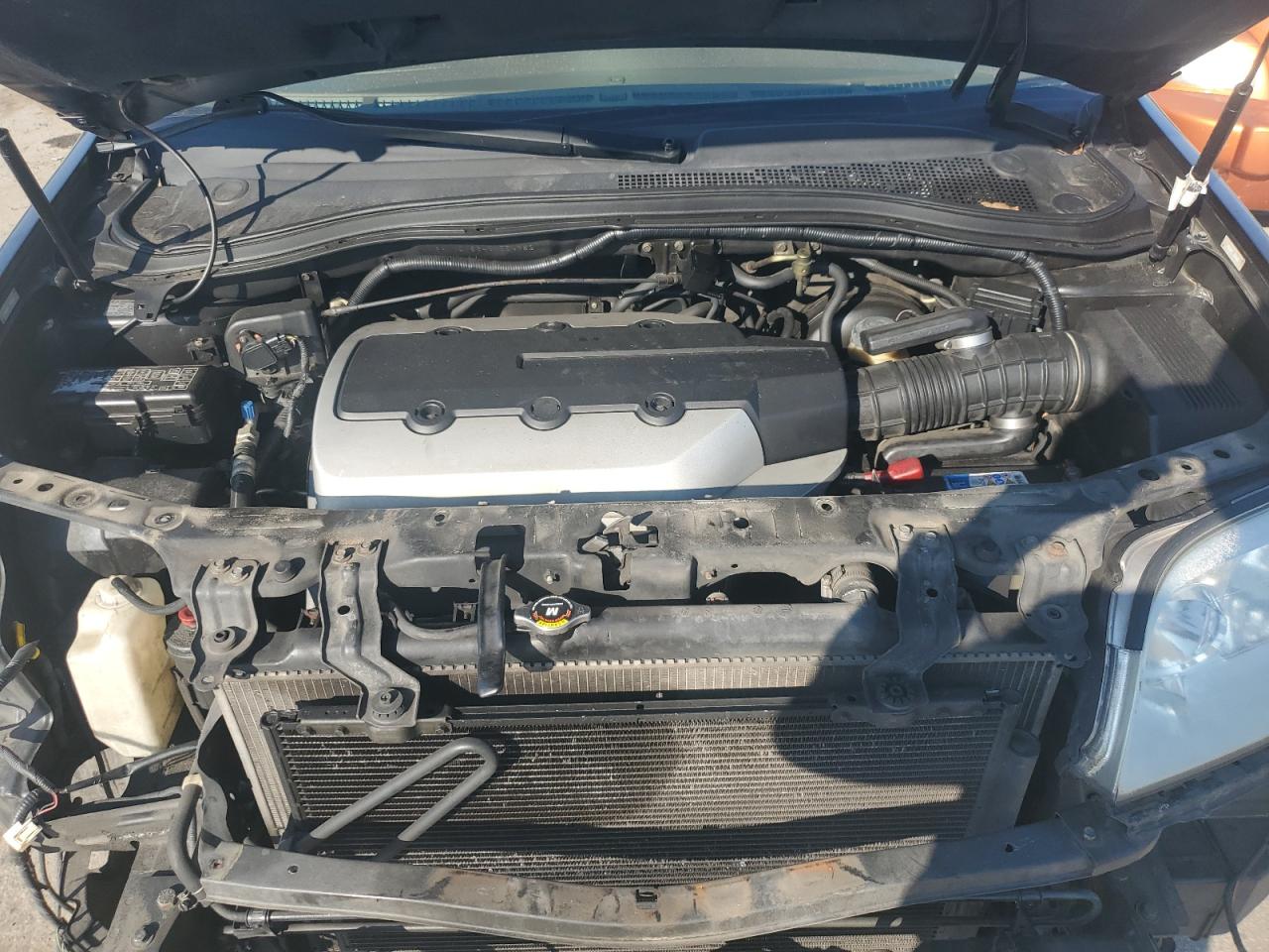 2003 Acura MDX VIN 2HNYD18243H554753 Copart auction photo, front end damage thumbnail 12
