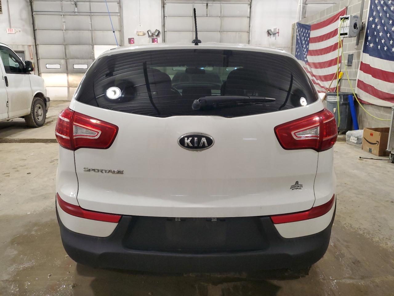 2012 KIA Sportage VIN KNDPB3A24C7299630 Copart auction photo, hail damage thumbnail 6