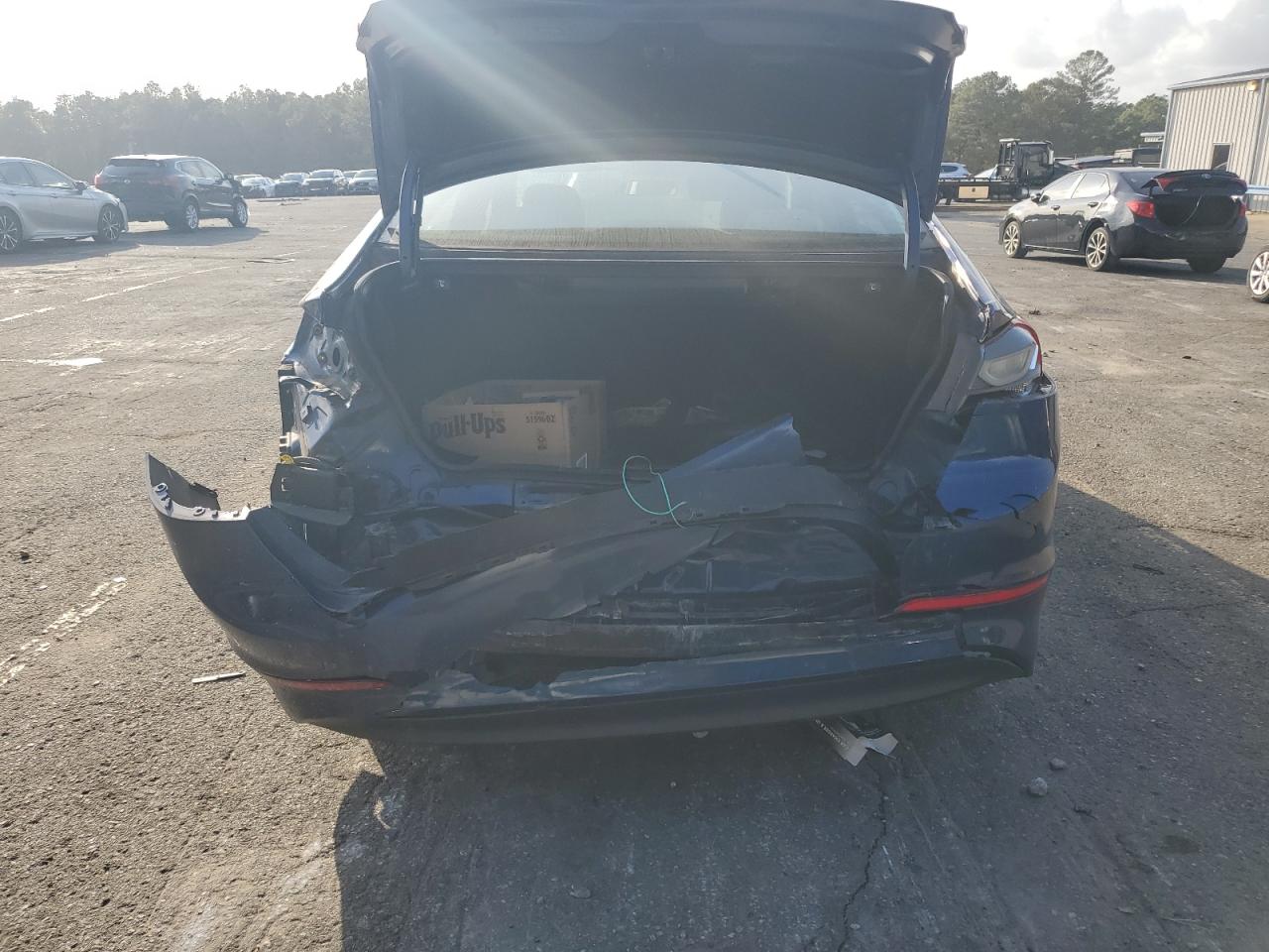 2018 Hyundai Elantra VIN 5NPD84LF1JH216168 Copart auction photo, rear end damage thumbnail 6