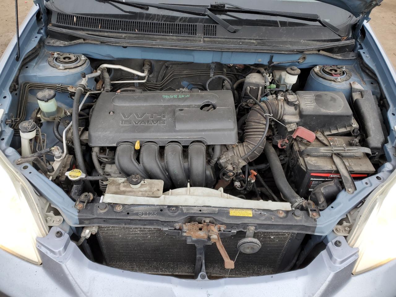 2003 Toyota Corolla VIN 2T1LR32E43C761332 Copart auction photo, side / minor dent/scratches damage thumbnail 11