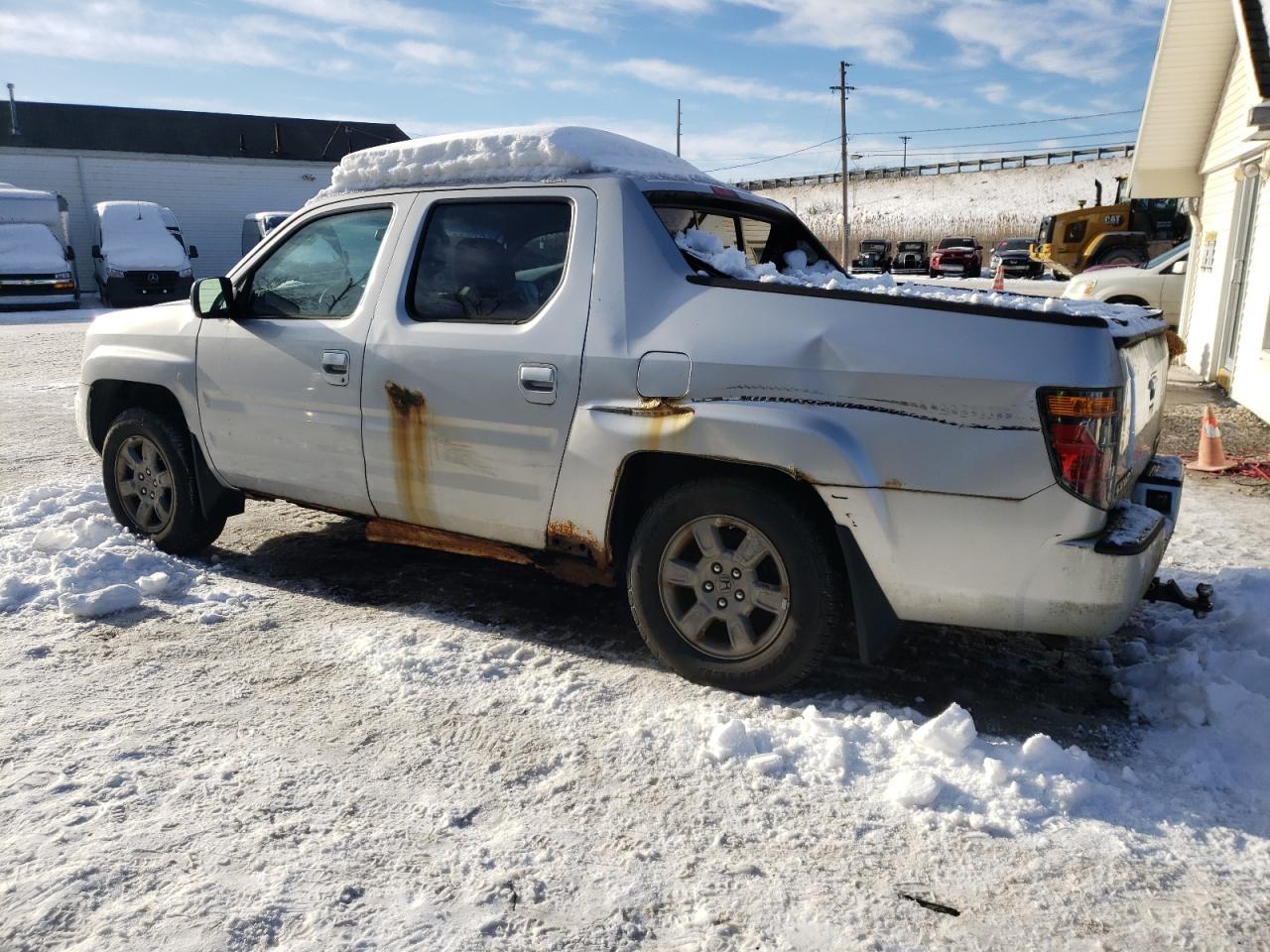 2007 Honda Ridgeline VIN 2HJYK16377H505829 Copart auction photo, rear end / front end damage thumbnail 2