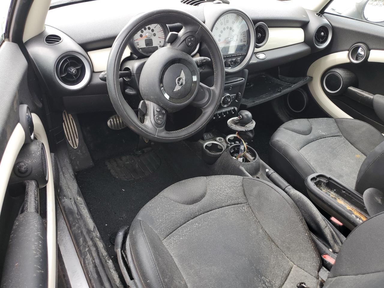 2013 MINI Cooper VIN WMWSV3C54DT392808 Copart auction photo, water/flood damage thumbnail 8