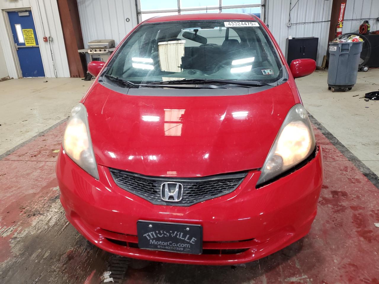 2012 Honda Fit VIN JHMGE8H31CS008466 Copart auction photo, side damage thumbnail 5