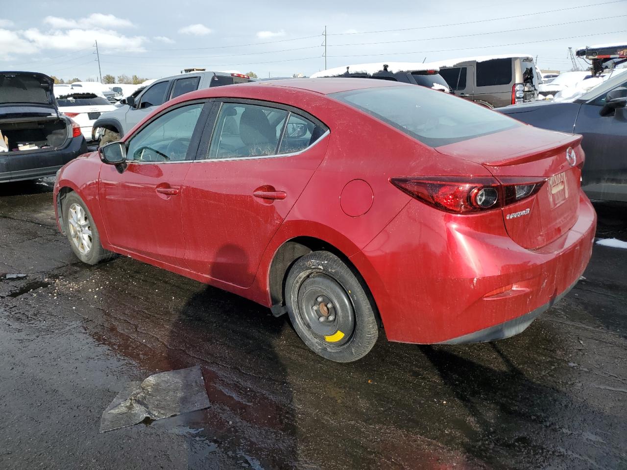 2016 Mazda 3 VIN 3MZBM1V78GM254181 Copart auction photo, rear end damage thumbnail 2