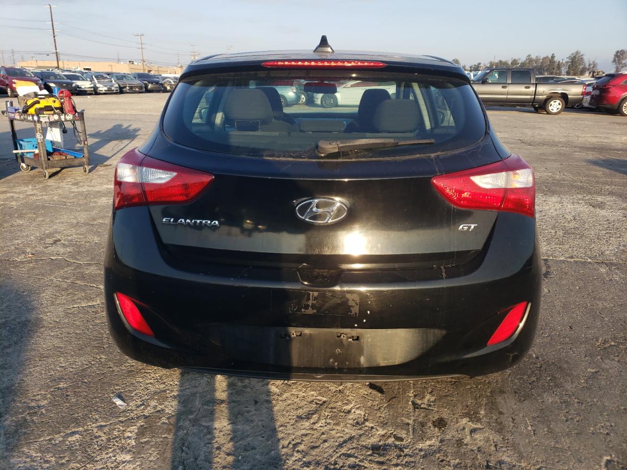 2013 Hyundai Elantra VIN KMHD35LE0DU035631 Copart auction photo, front end damage thumbnail 6