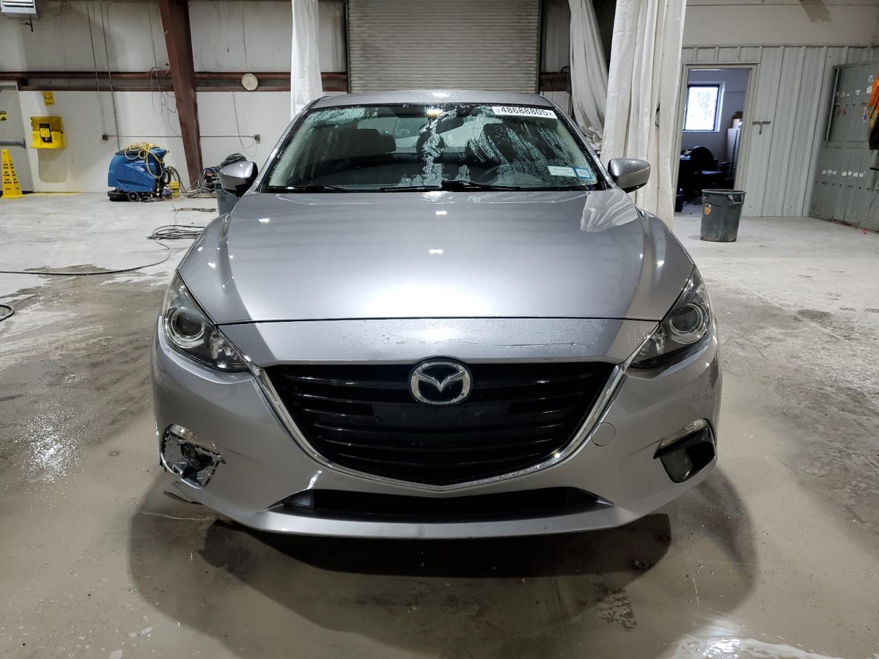 2015 Mazda 3 VIN 3MZBM1U77FM141886 Copart auction photo, rear end / side damage thumbnail 5