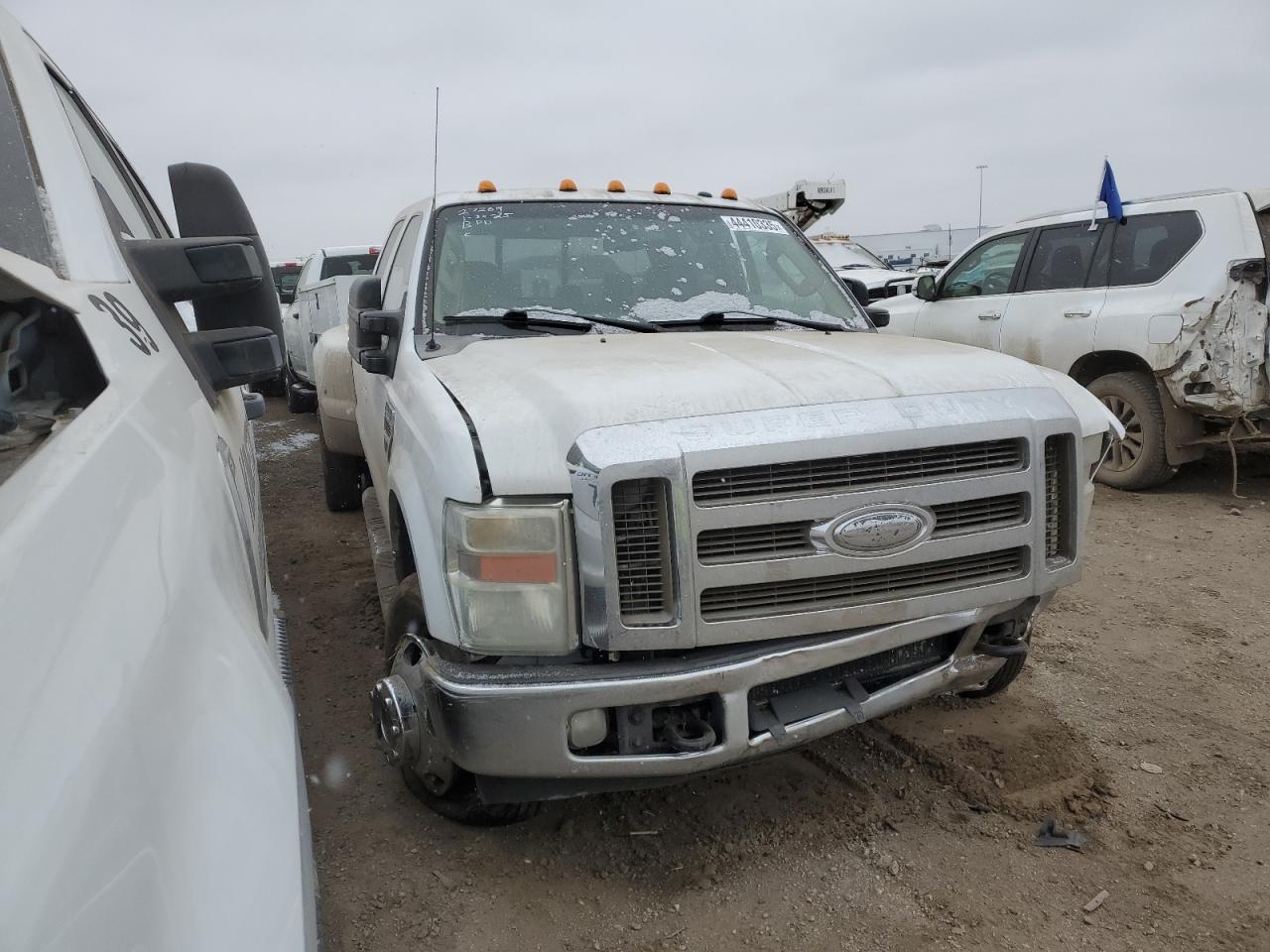 2010 Ford F350 VIN 1FTWW3DR1AEA23259 Copart auction photo, front end / side damage thumbnail 4