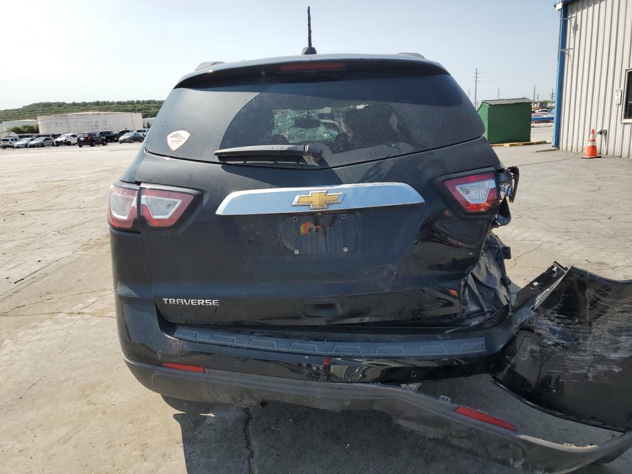 2017 Chevrolet Traverse VIN 1GNKRGKD4HJ233058 Copart auction photo, all over damage thumbnail 6