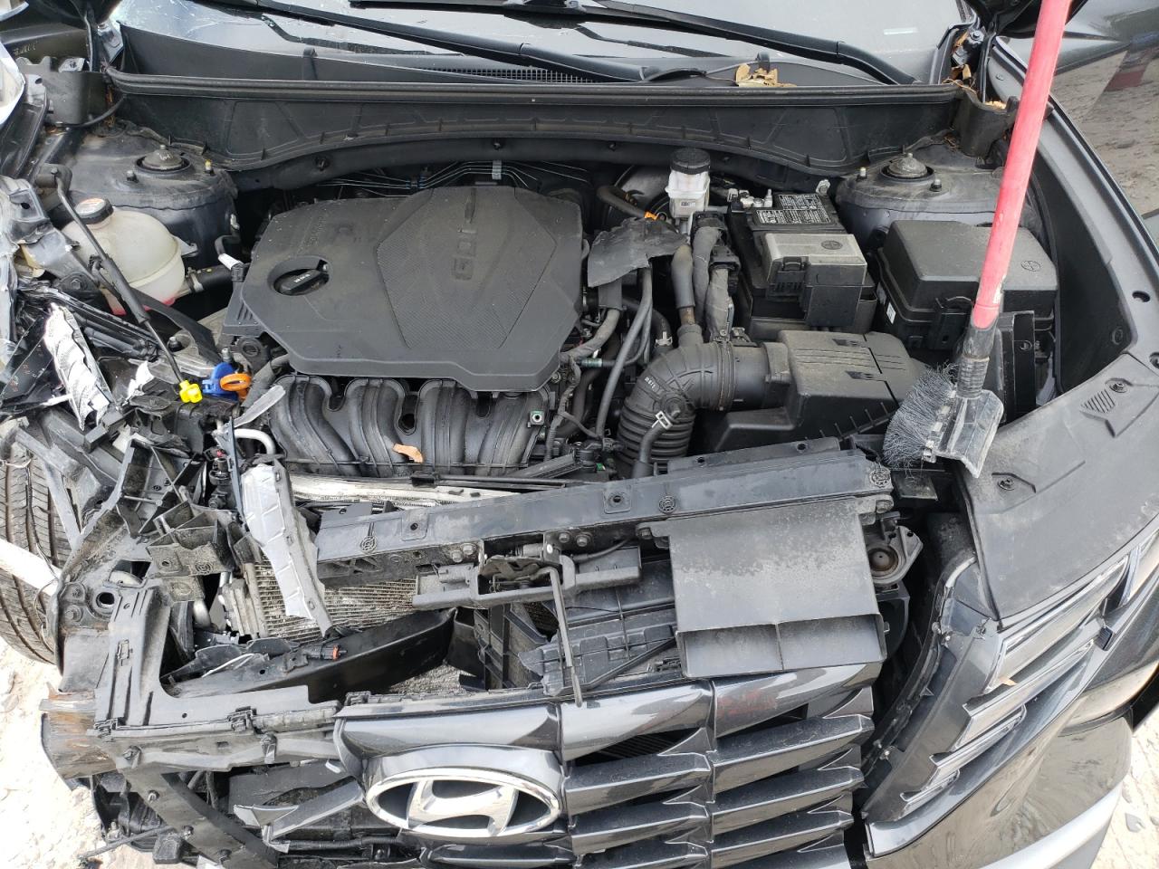 2022 Hyundai Tucson VIN 5NMJBCAE2NH142707 Copart auction photo, front end / minor dent/scratches damage thumbnail 12