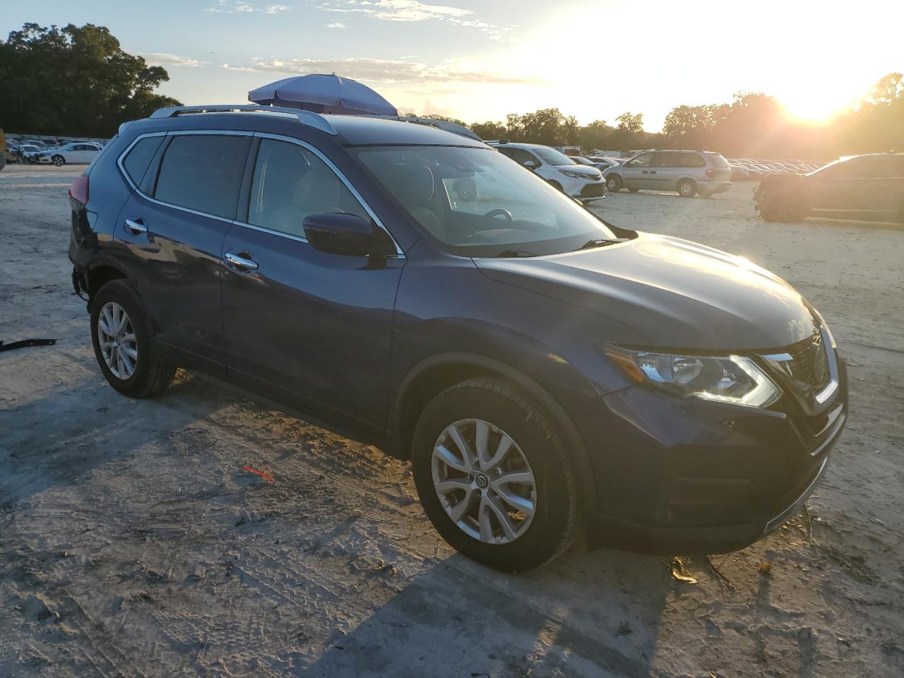 2020 Nissan Rogue VIN JN8AT2MT9LW039185 Copart auction photo, rear end damage thumbnail 4