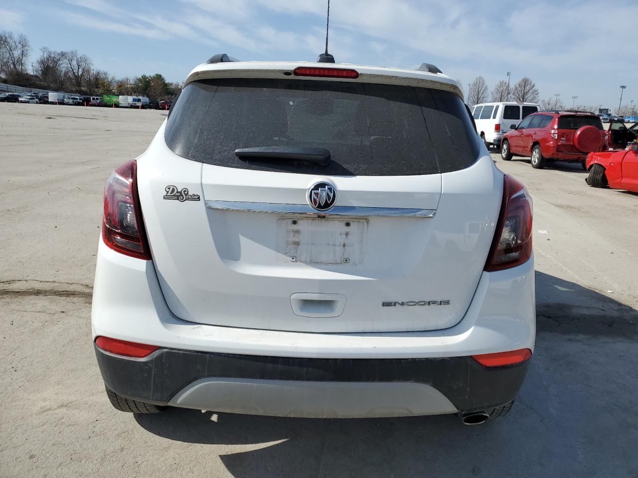 2021 Buick Encore VIN KL4CJASB3MB300909 Copart auction photo, front end / side damage thumbnail 6