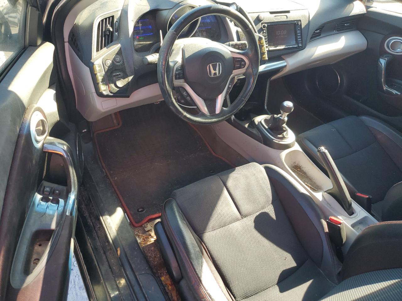 2011 Honda CR-Z VIN JHMZF1C62BS004908 Copart auction photo, front end damage thumbnail 8