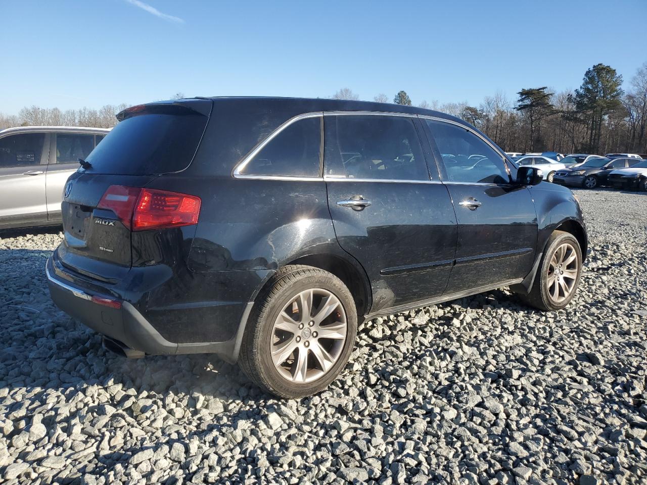 2011 Acura MDX VIN 2HNYD2H58BH508468 Copart auction photo, front end / rear end damage thumbnail 3
