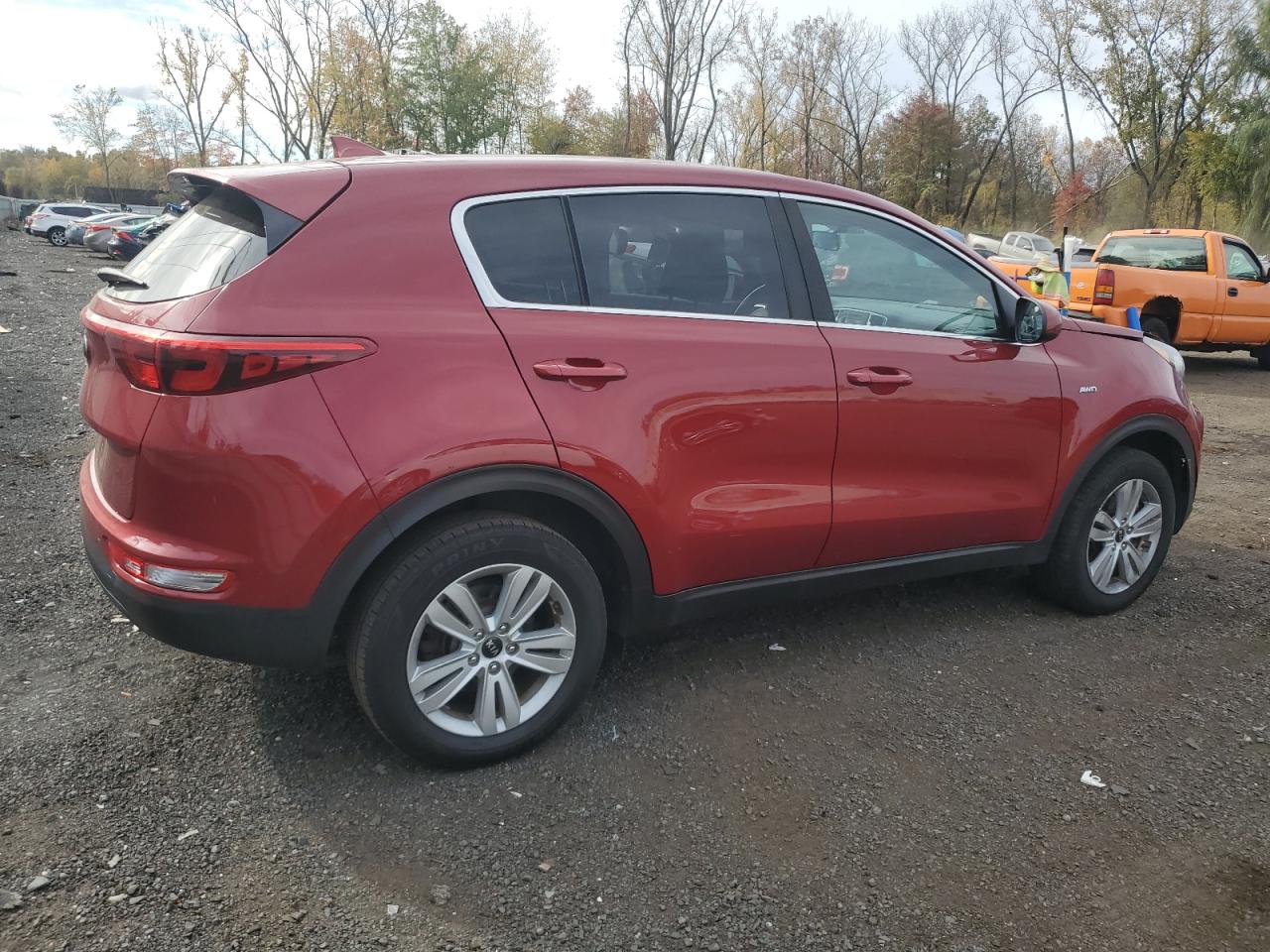2018 KIA Sportage VIN KNDPMCAC0J7419584 Copart auction photo, vandalism / mechanical damage thumbnail 3